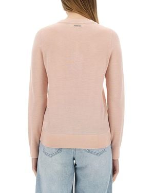 MICHAEL Michael Kors Wool Jersey Merino Sweaters - Blue