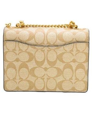 COACH Crossbody Bag-Light Khaki Chalk/Light Crossbody-Bags - Natural