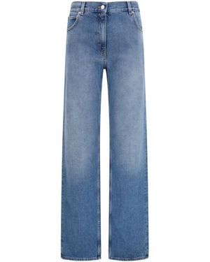 Calvin Klein Straight-Leg Jeans Denim Cotton - Blue