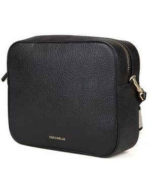 Coccinelle Mini Crossbody Bag Cowhide - Black