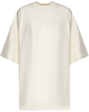 Coperni T-Shirts And Polos Viscose Poliamide Elastane - White