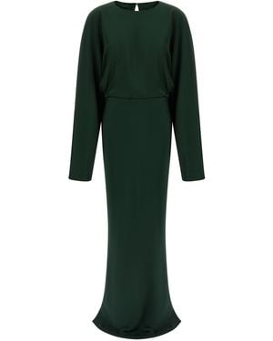 Norma Kamali 'Reverse Obie' Dress - Green