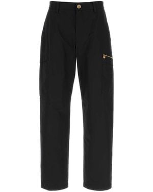 Versace Cotton Pant - Black