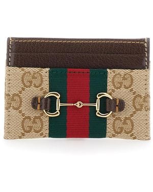 Gucci Card Holder Accessory - Natural