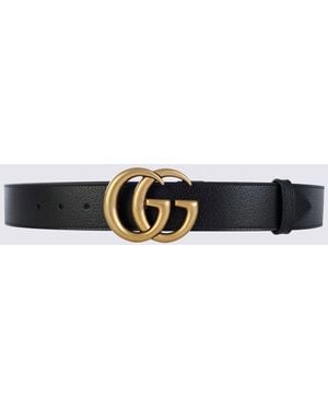 Gucci Leather Belt - Black