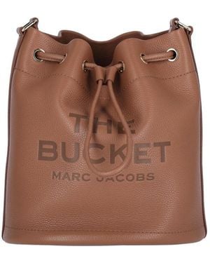 Marc Jacobs The Large Leather Bucket Bag - Brown