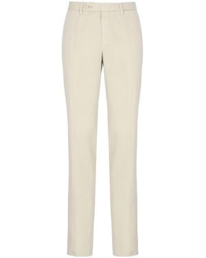 Incotex Cotton Pants - Natural