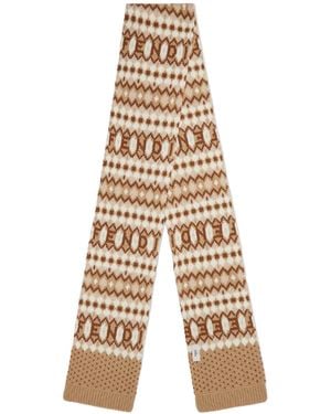 Fendi Scarfs Wo Polyamide - White