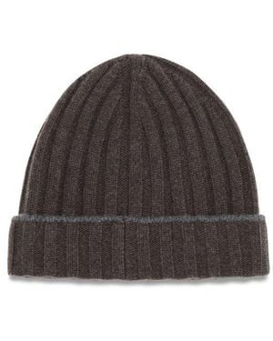 Brunello Cucinelli Cashmere Beanie Accessory - Brown