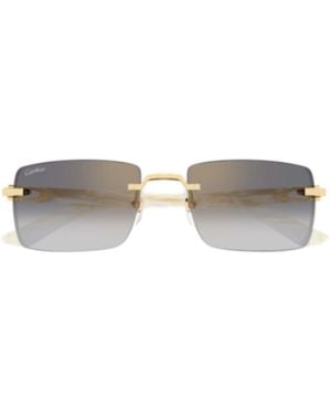 Cartier Ct0579S007 Ivory - Gray