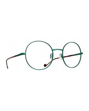 Caroline Abram Mini Vinyl Metallo Optical Frames - Blue
