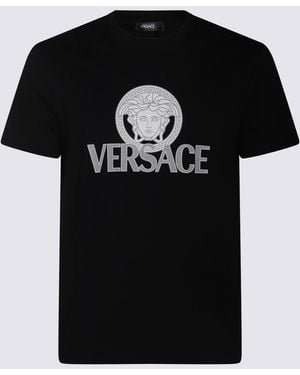 Versace Cotton T-Shirt - Black