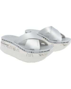 Premiata Sandals Rubber/Rubber Sole - Gray