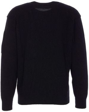 C.P. Company Wool Crewneck Jumper - Blue