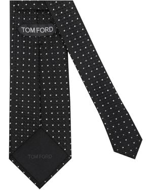 Tom Ford Ties Silk - Black