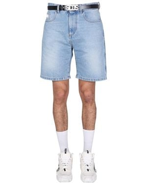 Gcds Solid Shorts - Blue