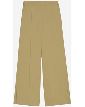 Jil Sander Cotton Pants - Natural