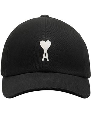 Ami Paris Hats Cotton - Black