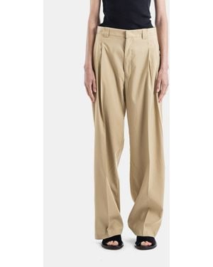 Phoebe Philo Pantalon Chino Pants - Natural