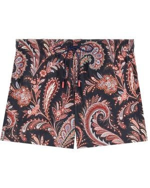 Etro Paisley Print Swimsuit - Red