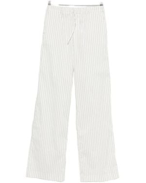 IRO Lia Cotton Blend Pants - White