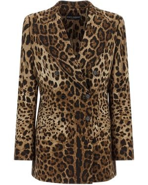 Dolce & Gabbana Dolce & Gabbana Leo Blazer - Natural