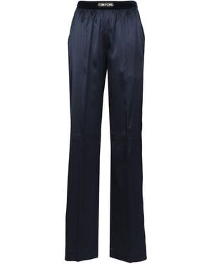 Tom Ford "Pajama" Pants - Blue