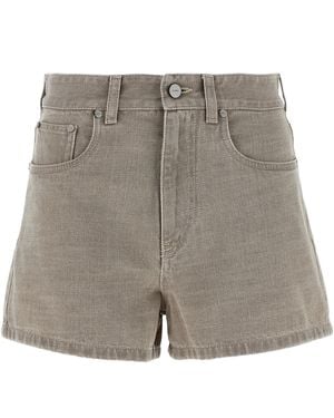 Fendi Stamp 1925' Shorts - Grey