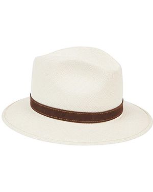 Borsalino Panama Country Hat - White