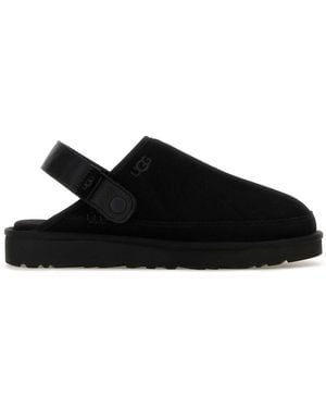 UGG Suede Goldencoast Slippers - Black