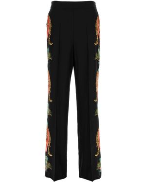 Etro Silk Pant - Black