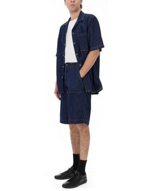 Versace Jeans Couture Shorts Cotton - Blue