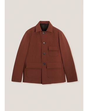 Doppiaa Aaderbale Nylon Padded Jacket Coats - Brown