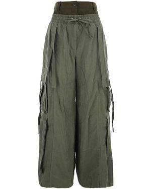 Dolce & Gabbana Wide Pants - Green