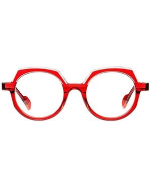 Matttew Octa 1735 Cristallo Rosso Glasses - Red