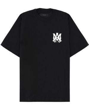 Amiri T-Shirt Ma Core Cotton T-Shirts - Black