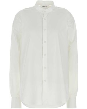 ARMARIUM Stretch Poplin Oversize Lavinia Shirt - White