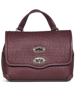 Zanellato Chianti Baby Postina Handbag - Purple