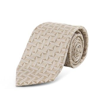 Kiton Ties Seta - White