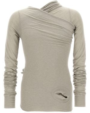 Rick Owens Hollywood Banana T-Shirt - Gray