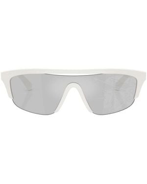 Burberry Sunglasses Square Semi Rim, Frame And Lens Be4460U411080 - Gray
