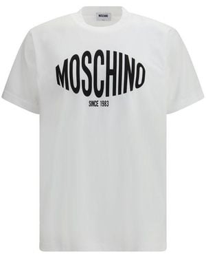 Moschino Cotton T-Shirt - White