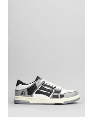 Amiri Varsity Skel Top Low Sneakers - White