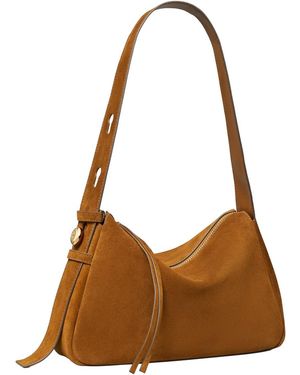 Tory Burch Romy Bag Bovine Leather Shoulder - Brown