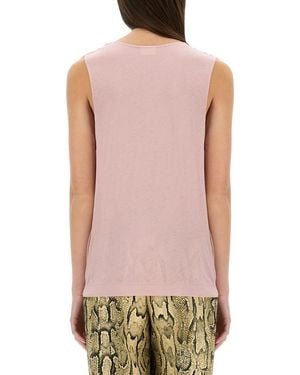 Dries Van Noten Jersey Top - Pink