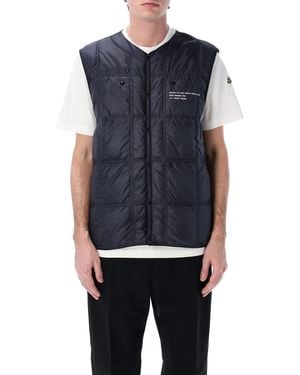 Moncler Genius X Frgmt Vaile Down Vest Jacket - Blue