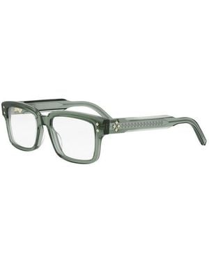 Dior Eyeglasses Square Full Rim, Frame And Clear Demo Lens Cddiamondos8I5500 Default Title - Green