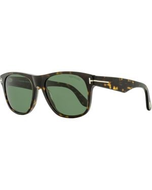 Tom Ford Marlon-02 Sunglasses Tf1284 52N 55Mm Ft1284 Plastic (Acetate) - Green