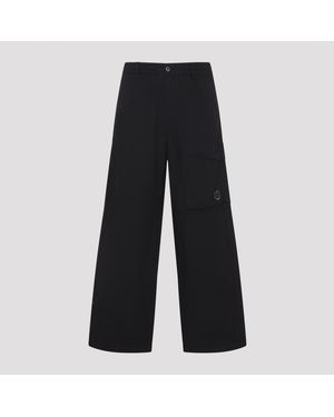 C.P. Company Micro-Reps Boxy Cargo Trousers Cotton - Black