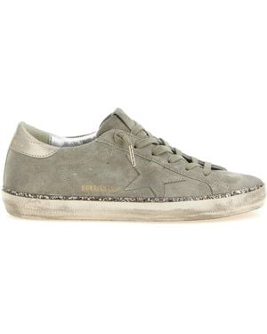 Golden Goose Lace Up Trainers - Grey